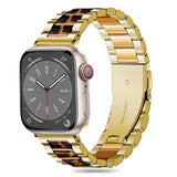 PASEK TECH-PROTECT MODERN APPLE WATCH 6 / 7 / 8 / 9 / 10 / SE (40 / 41 / 42 MM) LEOPARD ZŁOTY