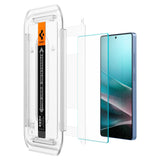 SZKŁO HARTOWANE SPIGEN GLAS.TR ”EZ FIT” HD 2-PACK SAMSUNG GALAXY S25 ULTRA CLEAR