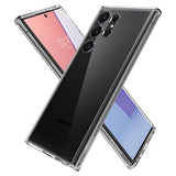 ETUI SPIGEN ULTRA HYBRID SAMSUNG GALAXY S23 ULTRA CRYSTAL CLEAR TRANSPARENTNE
