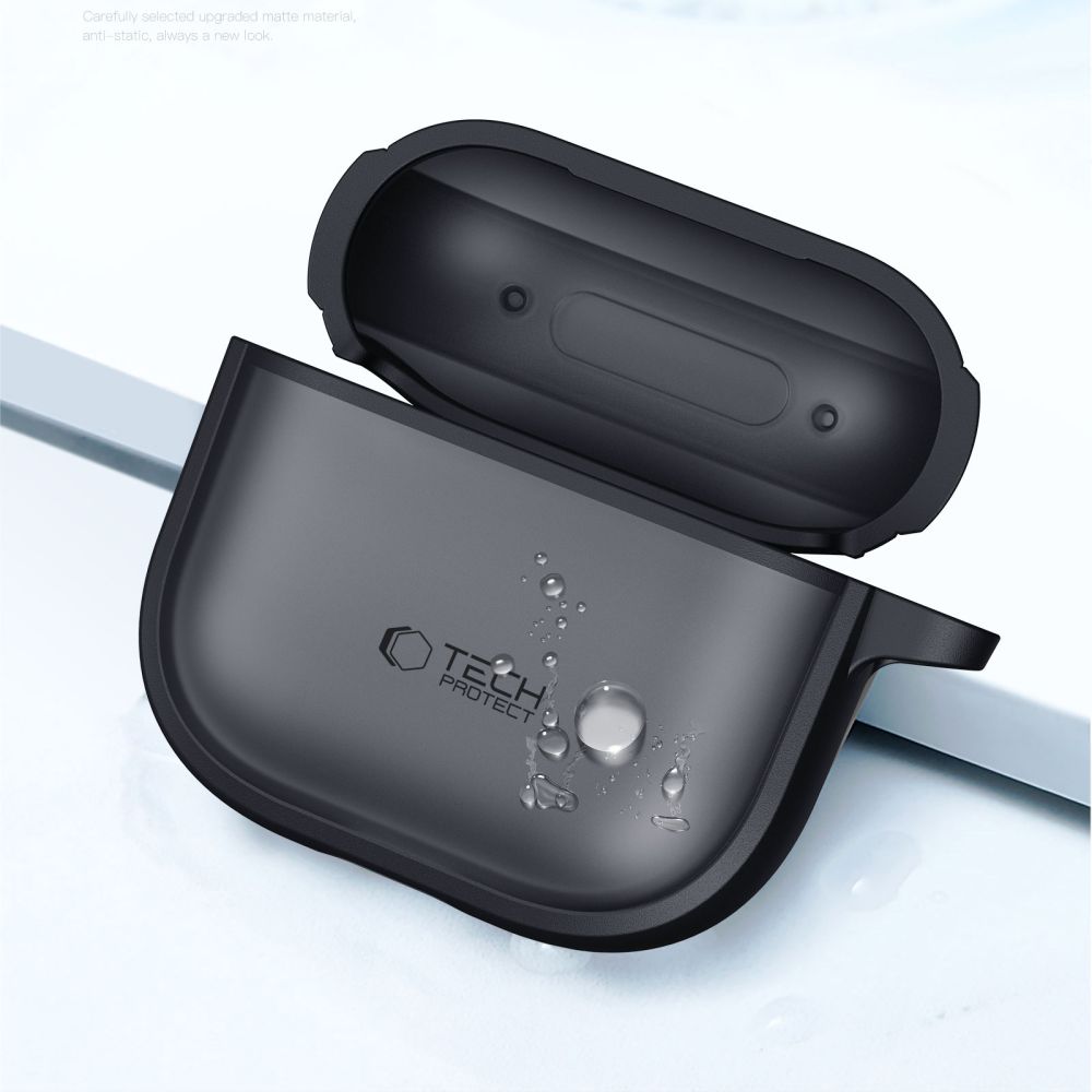 ETUI NA SŁUCHAWKI TECH-PROTECT MAGMAT APPLE AIRPODS 4 CZARNE