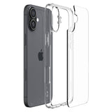 ETUI SPIGEN ULTRA HYBRID IPHONE 16 CRYSTAL CLEAR TRANSPARETNE