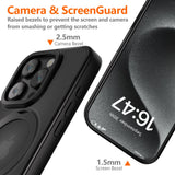 ETUI TECH-PROTECT MAGRING MAGSAFE IPHONE 15 PRO CZARNE