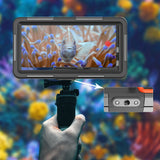 ETUI WODOODPORNE TECH-PROTECT IPX8 UNIVERSAL DIVING WATERPROOF CASE CZARNO POMARAŃCZOWE