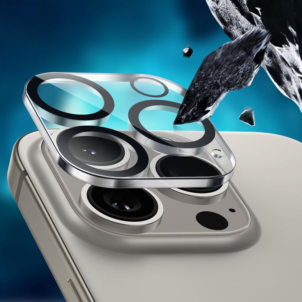 SZKŁO OSŁONA APARATU HOFI CAM PRO+ IPHONE 16 PRO / 16 PRO MAX CLEAR