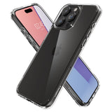 ETUI SPIGEN ULTRA HYBRID IPHONE 15 PRO MAX CRYSTAL CLEAR TRANSPARETNE