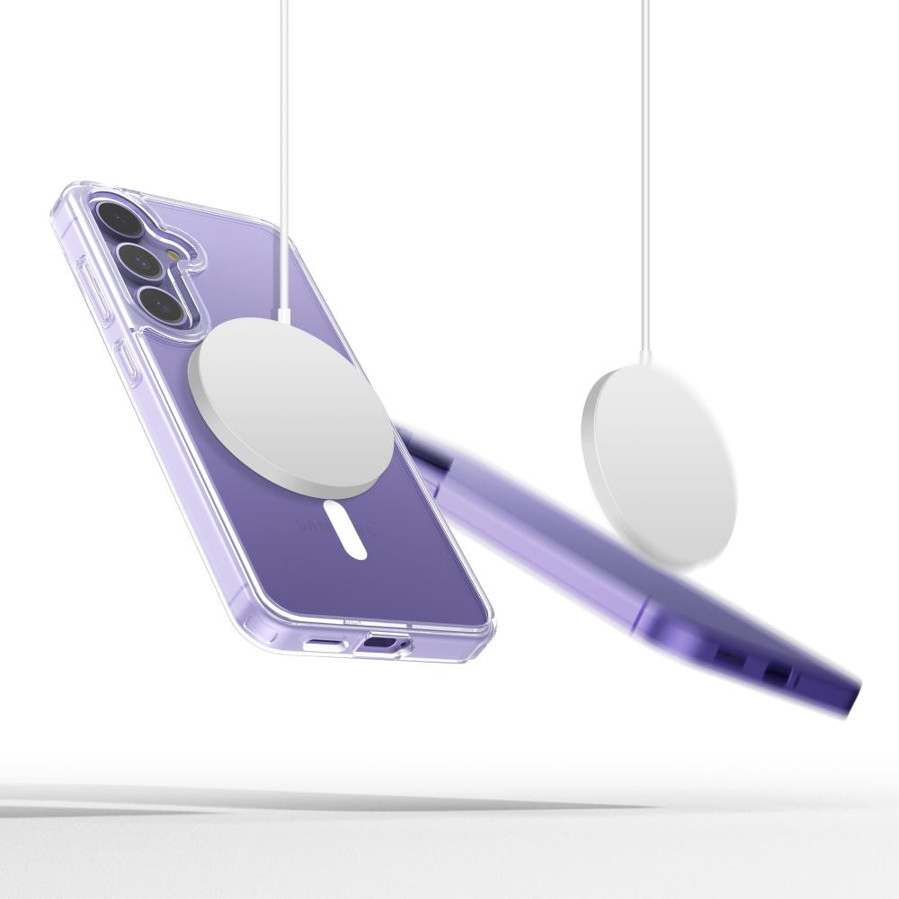 ETUI TECH-PROTECT FLEXAIR HYBRID MAGSAFE SAMSUNG GALAXY S25 CLEAR TRANSPARETNE
