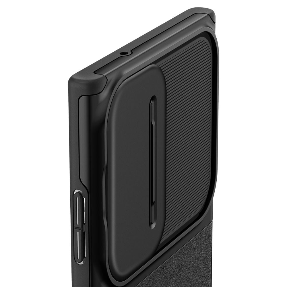 ETUI SPIGEN OPTIK ARMOR SAMSUNG GALAXY S23 ULTRA BLACK CZARNE