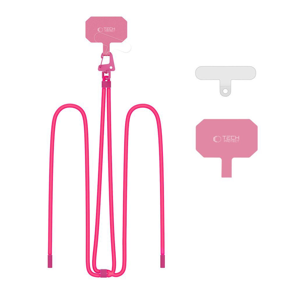SMYCZ TECH-PROTECT C5S ROPE CROSSBODY STRAP NEON PINK RÓŻOWA
