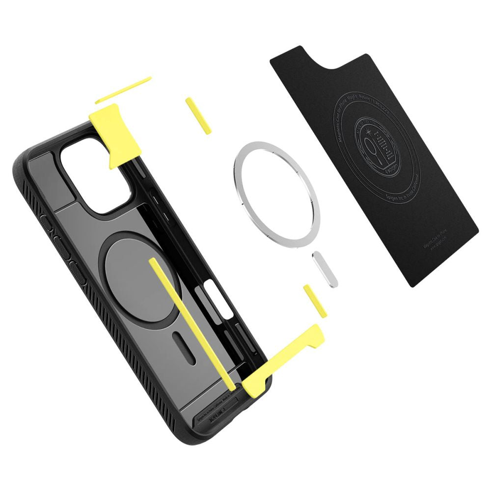 ETUI SPIGEN RUGGED ARMOR MAG MAGSAFE IPHONE 16 PRO MAX CZARNE