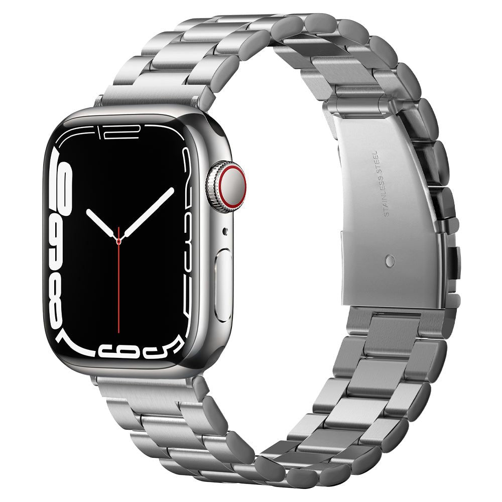 PASEK SPIGEN MODERN FIT BAND APPLE WATCH 6 / 7 / 8 / 9 / 10 / SE / ULTRA 1 / 2 (44 / 45 / 46 / 49 MM) SILVER