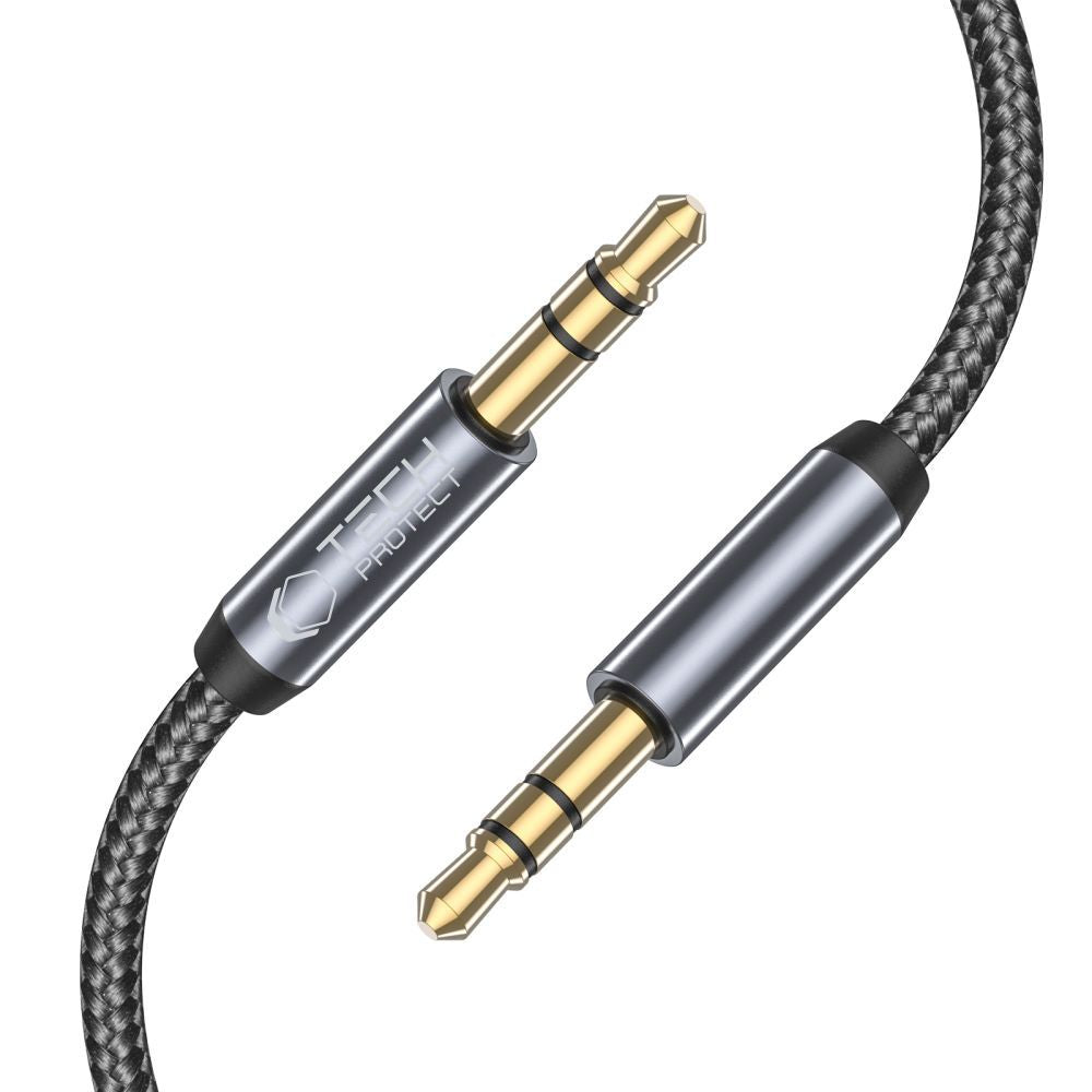 KABEL TECH-PROTECT ULTRABOOST AUX MINI JACK 3.5MM CABLE 150CM CZARNY