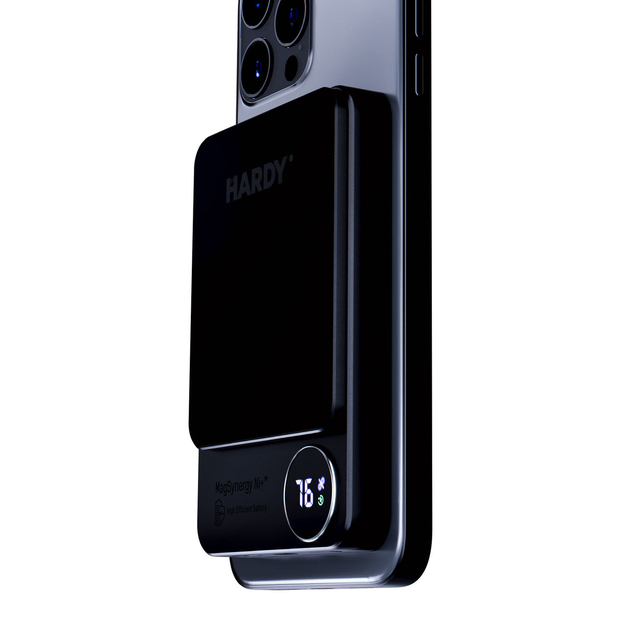 POWERBANK 3MK HARDY MAGSYNERGY NI+ 10,000MAH 22.5W USB 1C1L-BLACK CZARNY