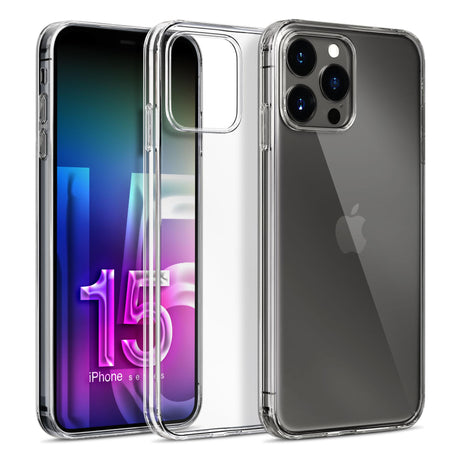 ETUI APPLE IPHONE 15 PRO MAX - 3MK CLEAR CASE