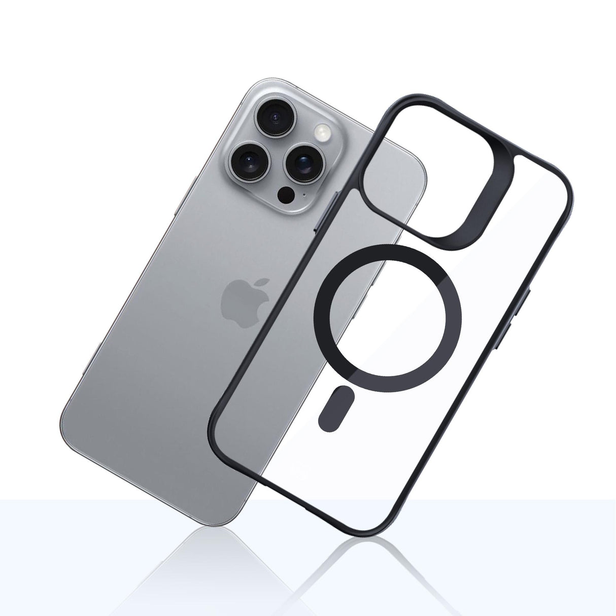 ETUI APPLE IPHONE 16 PRO - 3MK SATIN ARMOR MAGCASE CZARNE