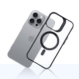 ETUI APPLE IPHONE 16 PRO - 3MK SATIN ARMOR MAGCASE CZARNE