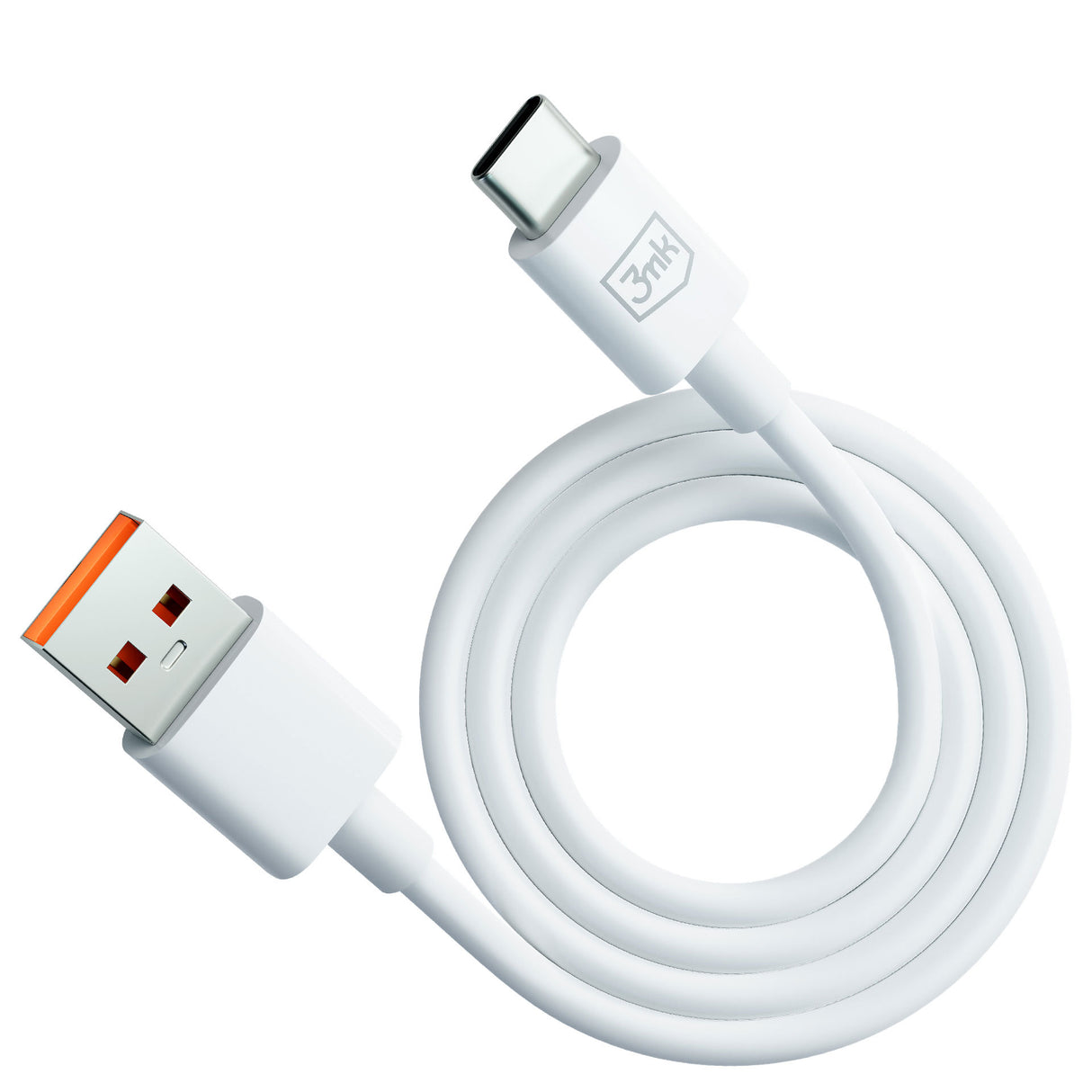 KABEL 3MK HYPER CABLE A TO C 1.2M 5A WHITE BIAŁY