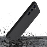 ETUI SAMSUNG GALAXY S23+ - 3MK SILICONE CASE CZARNE