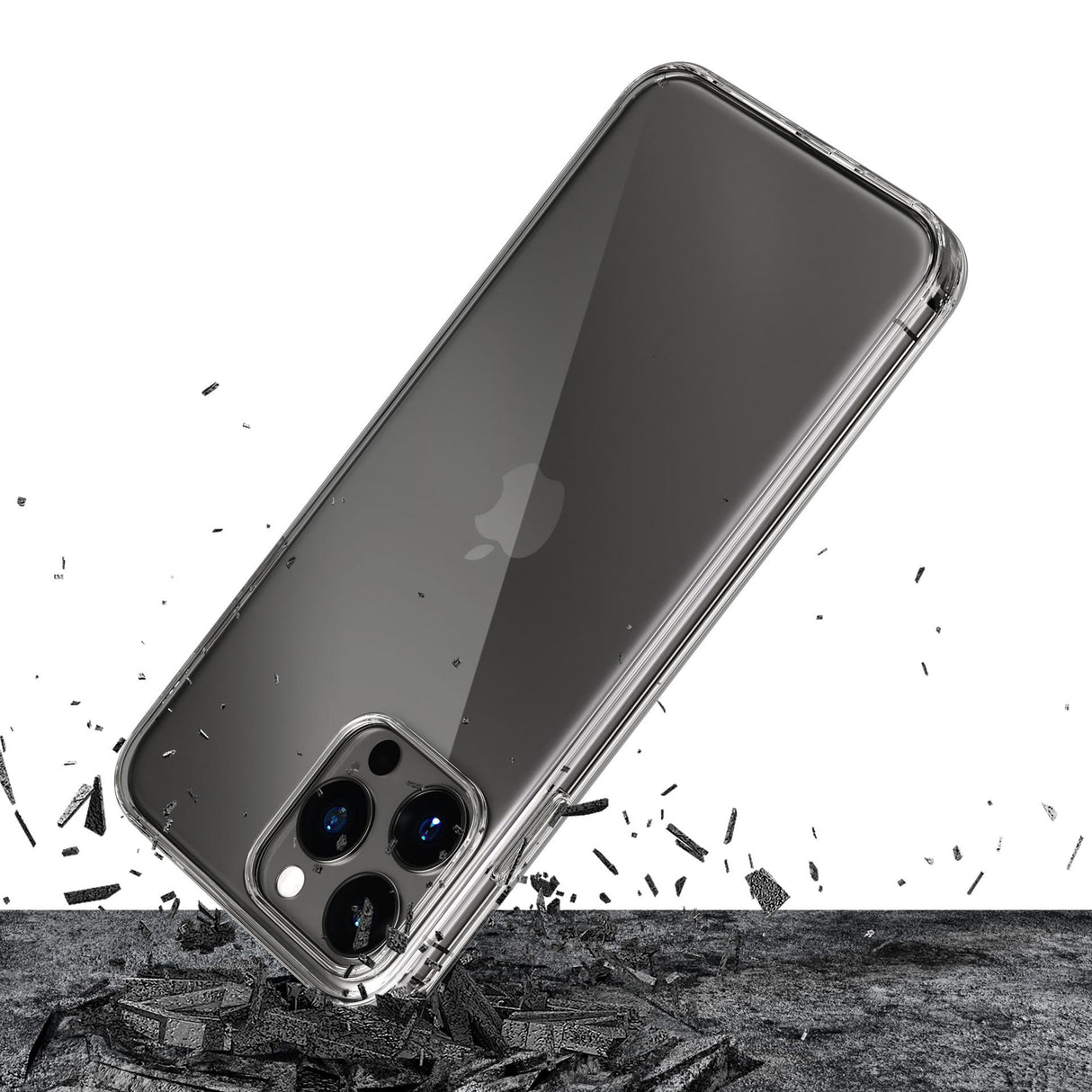 ETUI APPLE IPHONE 15 PRO - 3MK CLEAR CASE
