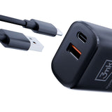ŁADOWARKA SIECIOWA 3MK HYPER CHARGER 20W BLACK CZARNA