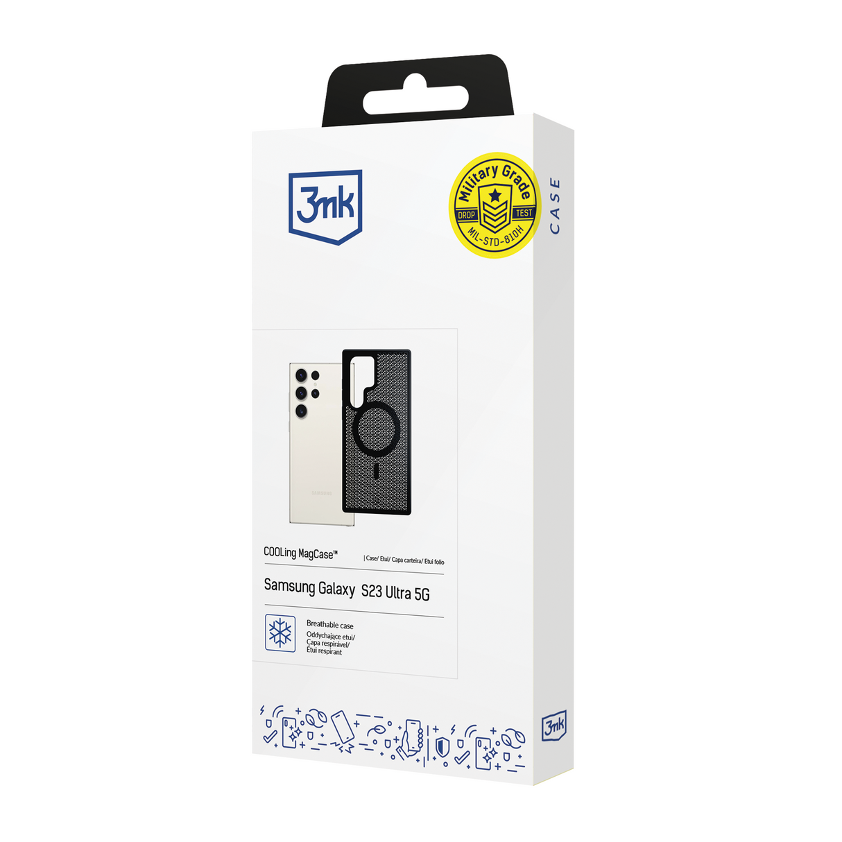 ETUI SAMSUNG GALAXY S23 ULTRA - 3MK COOLING MAGCASE