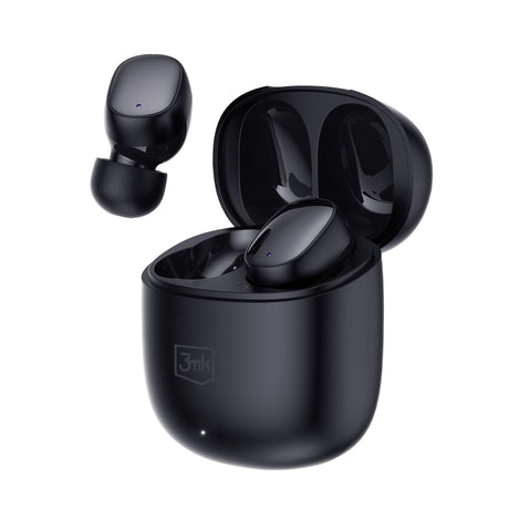 SŁUCHAWKI 3MK FLOWBUDS BLACK CZARNE