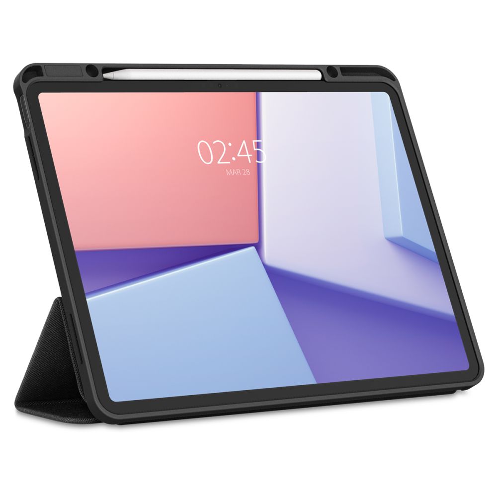 ETUI SPIGEN URBAN FIT IPAD AIR 13” 1 / 2 / 2024-2025 BLACK CZARNE