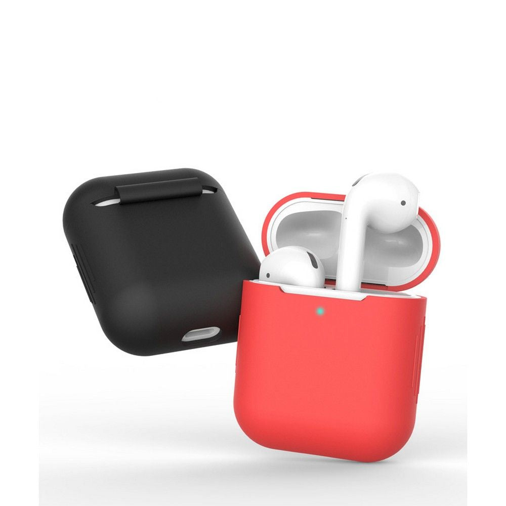 ETUI NA SŁUCHAWKI TECH-PROTECT ICON APPLE AIRPODS CZARNE