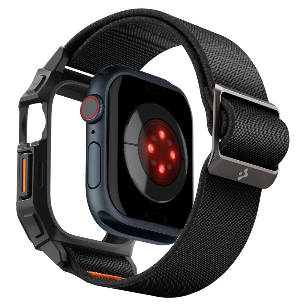 PASEK SPIGEN LITE FIT ”PRO” APPLE WATCH 10 (46 MM) MATTE BLACK CZARNY