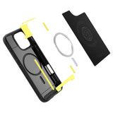 SPIGEN RUGGED ARMOR MAG MAGSAFE IPHONE 16 PRO MATTE BLACK CZARNE