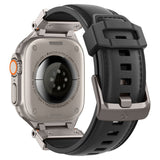 PASEK SPIGEN DURAPRO ARMOR PU APPLE WATCH 6 / 7 / 8 / 9 / 10 / SE / ULTRA 1 / 2 (44 / 45 / 46 / 49 MM) BLACK CZARNY
