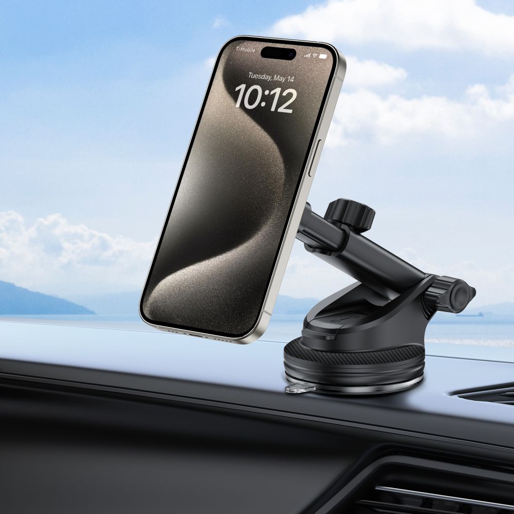 UCHWYT SAMOCHODOWY DO KRATKI, KOKPIT I SZYBĘ TECH-PROTECT N56 MAGNETIC MAGSAFE DASHBOARD & VENT CAR MOUNT CZARNY