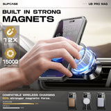 ETUI SUPCASE UB PRO MAG MAGSAFE IPHONE 16 PRO CZARNE