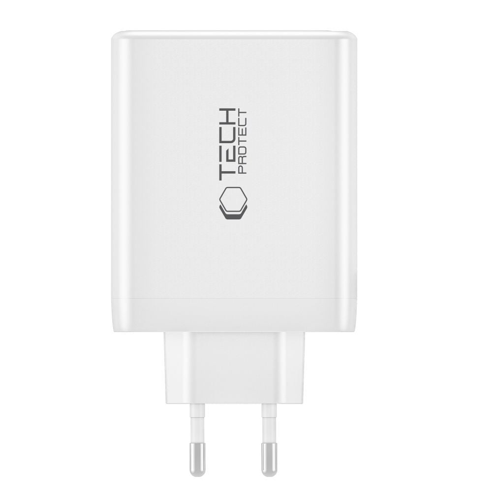 ŁADOWARKA SIECIOWA TECH-PROTECT NC100W-GAN 4-PORT NETWORK CHARGER PD100W/QC3.0 CZARNA