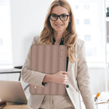 TORBA NA LAPTOPA TECH-PROTECT PUFFY LAPTOP 13-14 BRĄZOWA