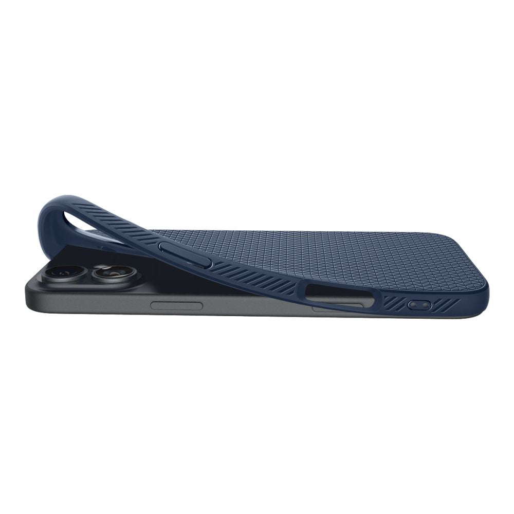 ETUI SPIGEN LIQUID AIR IPHONE 16 NAVY BLUE NIEBIESKIE