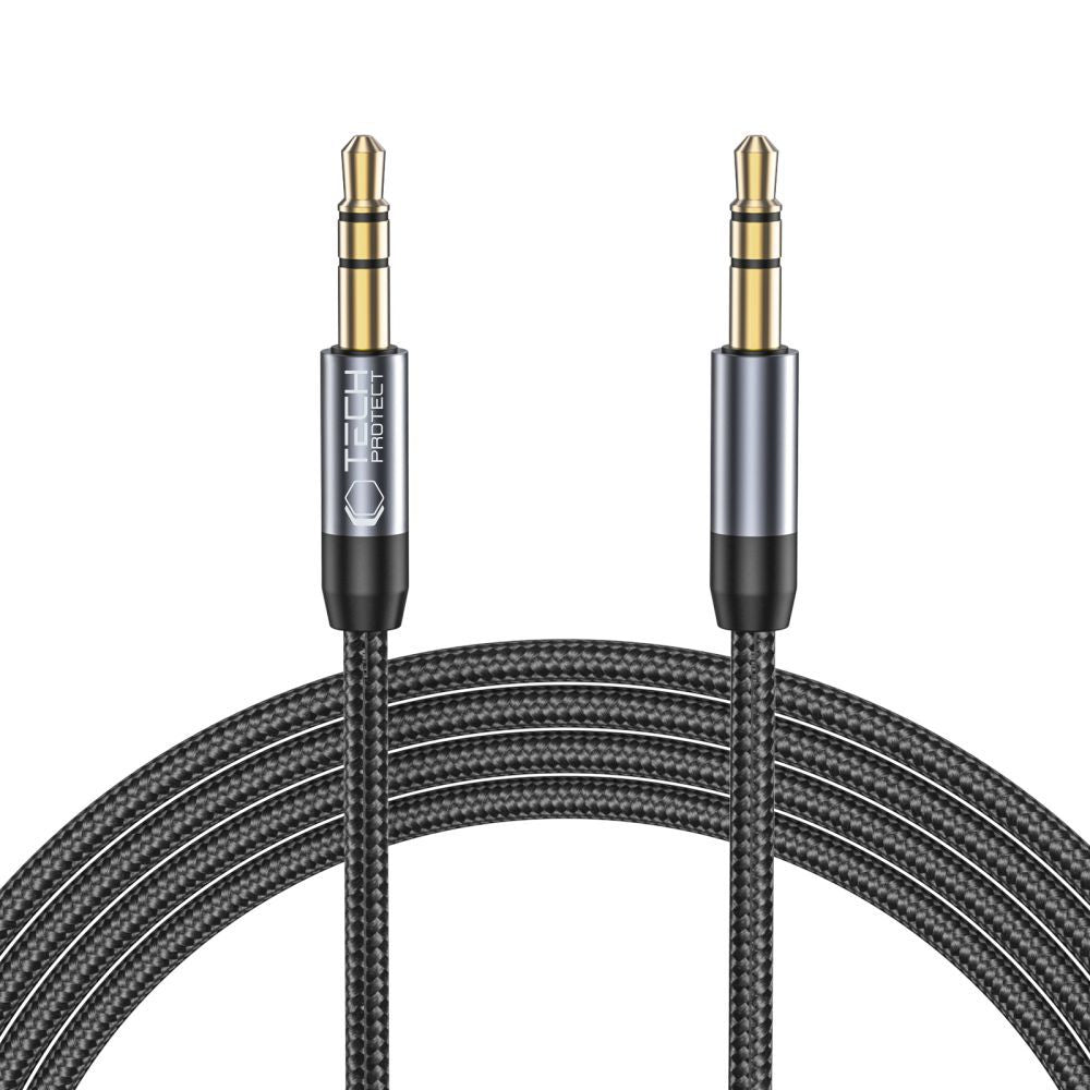 KABEL TECH-PROTECT ULTRABOOST AUX MINI JACK 3.5MM CABLE 150CM CZARNY