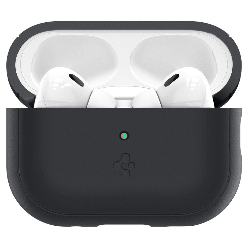 ETUI NA SŁUCHAWKI SPIGEN SILICONE FIT STRAP APPLE AIRPODS PRO 1 / 2 CZARNE