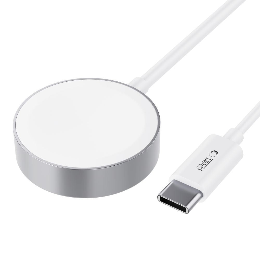 KABEL TECH-PROTECT ULTRABOOST MAGNETIC CHARGING TYPE-C CABLE 120CM APPLE WATCH BIAŁY