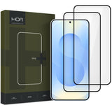 SZKŁO HARTOWANE HOFI GLASS PRO+ 2-PACK SAMSUNG GALAXY S25 CZARNA RAMKA