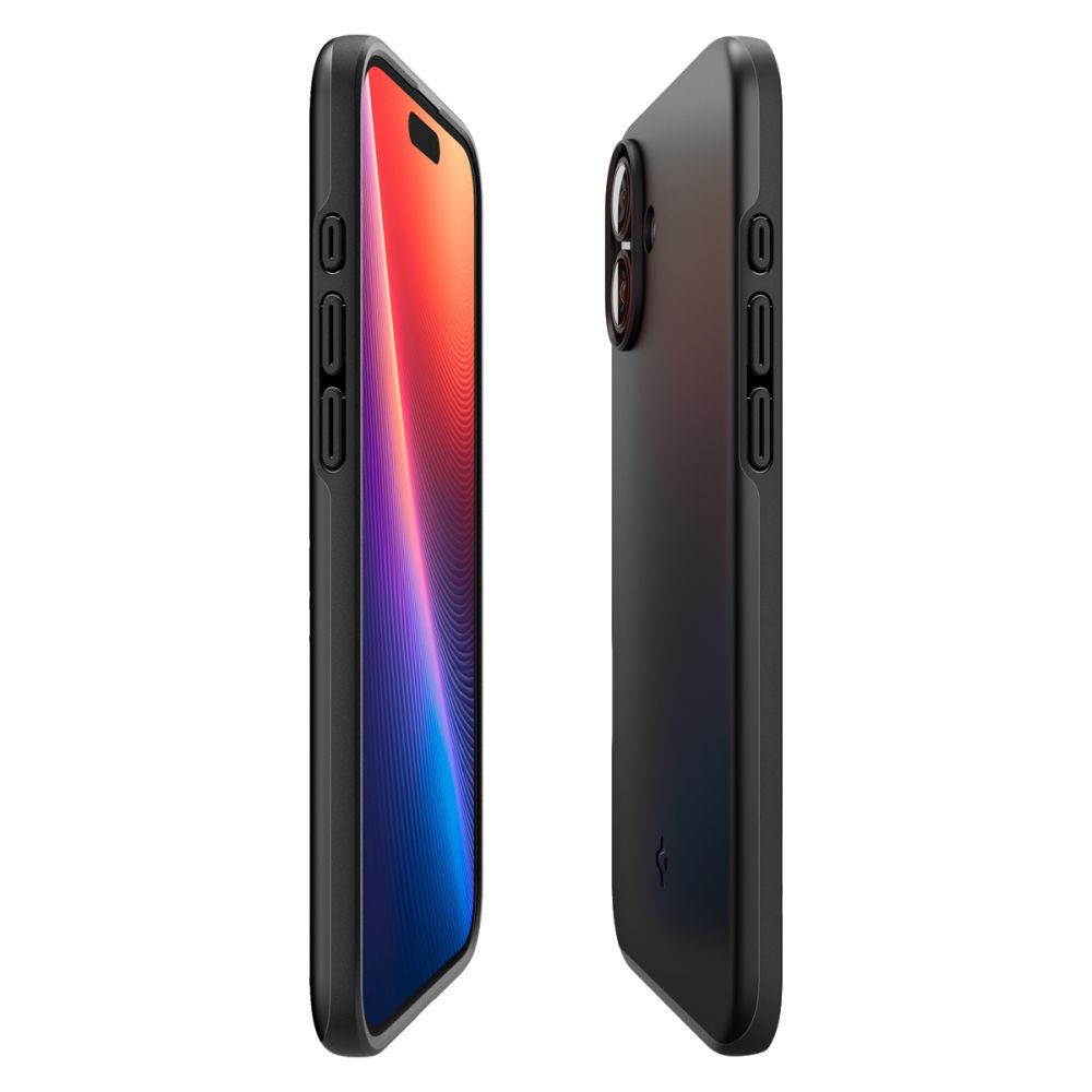 ETUI SPIGEN THIN FIT MAG MAGSAFE IPHONE 16 PLUS CZARNE