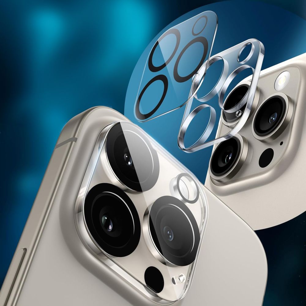 SZKŁO OSŁONA APARATU HOFI CAM PRO+ IPHONE 16 PRO / 16 PRO MAX CLEAR
