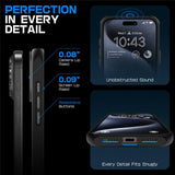 ETUI SUPCASE UB MAG MAGSAFE IPHONE 16 PRO CZARNE