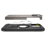 ETUI SPIGEN TOUGH ARMOR MAG MAGSAFE IPHONE 16 PRO MAX GUNMETAL SZARE