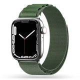 PASEK TECH-PROTECT NYLON PRO APPLE WATCH 6 / 7 / 8 / 9 / 10 / SE / ULTRA 1 / 2 (44 / 45 / 46 / 49 MM) MILITARY GREEN ZIELONY
