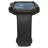 PASEK NAKŁADKA SPIGEN RUGGED ARMOR APPLE WATCH 10 (42 MM) CZARNY