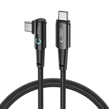 KABEL TECH-PROTECT ULTRABOOST ”L” TYPE-C CABLE 60W/6A 100CM SZARY