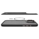 ETUI SPIGEN ENZO ARAMID MAG MAGSAFE IPHONE 16 PRO MAX BLACK/NATURAL CZARNE