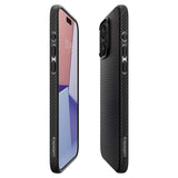 ETUI SPIGEN LIQUID AIR IPHONE 15 PRO MAX MATTE BLACK CZARNE