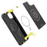 ETUI SPIGEN RUGGED ARMOR MAG MAGSAFE IPHONE 14 PLUS / 15 PLUS CZARNE