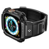 PASEK SPIGEN RUGGED ARMOR ”PRO” APPLE WATCH ULTRA 1 / 2 (49 MM) CZARNY